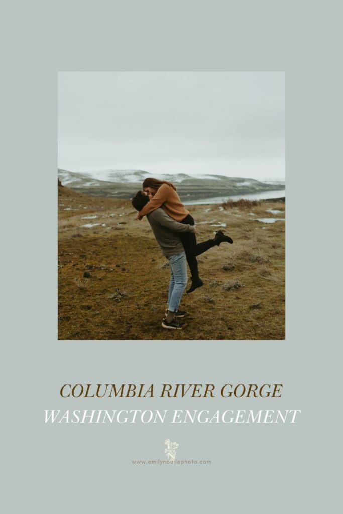 Columbia River Gorge engagement in Washington