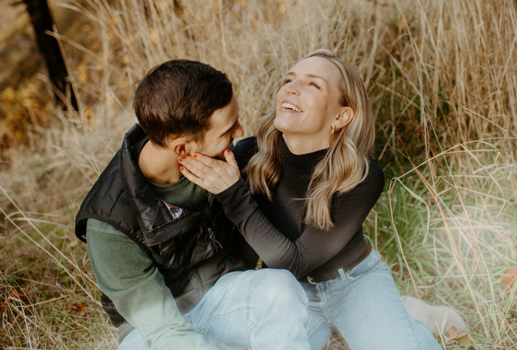 Engagement photographer in PNW