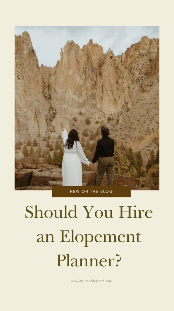 Should you hire an elopement planner?