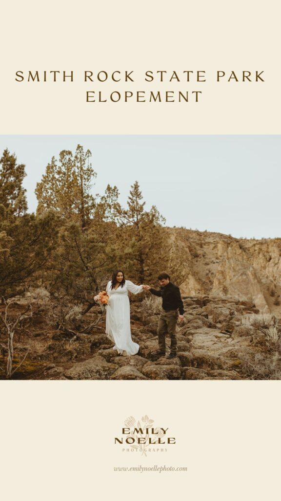 Smith rock state Park elopement in Oregon