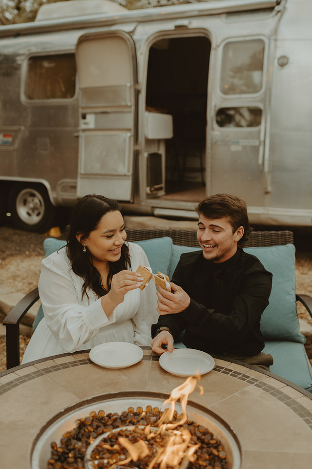 Smith Rock State Park, Oregon elopement with Airstream