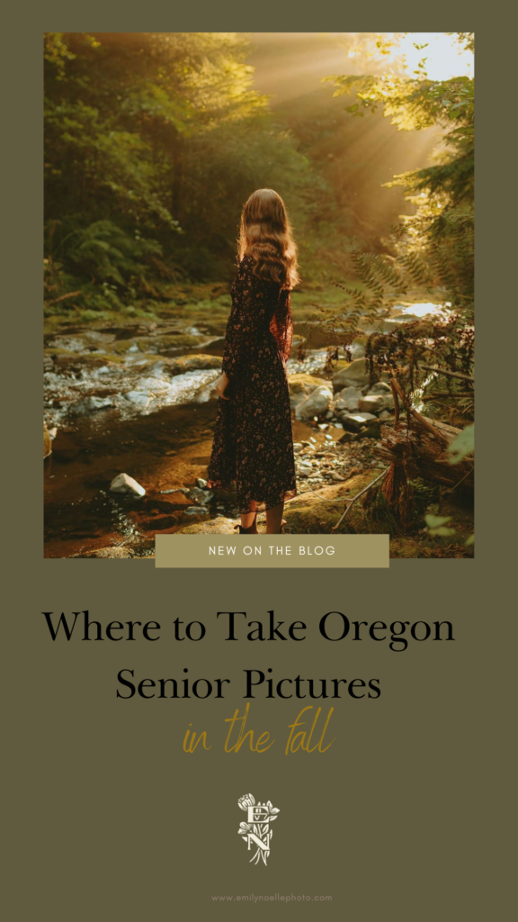 Where to take oregon senior pictures in the fall