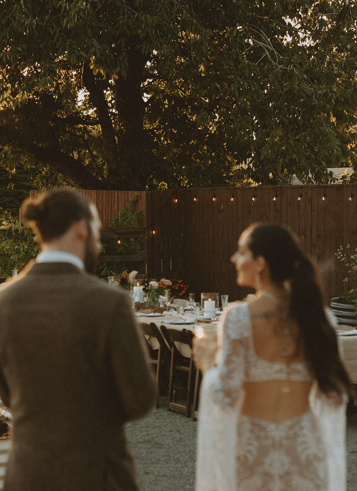 Airbnb wedding in Oregon