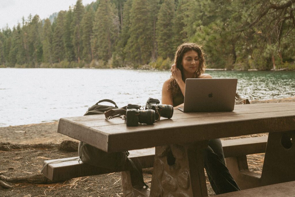 photo of Emily Noelle, an elopement photographer in Oregon